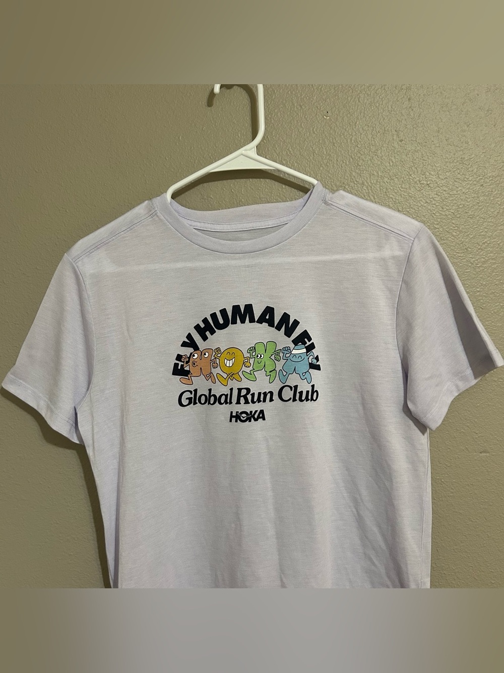 Hoka Global Run Day GlideTech Short Sleeve Crewneck T Shirt Women’s Size Small - Picture 3 of 9